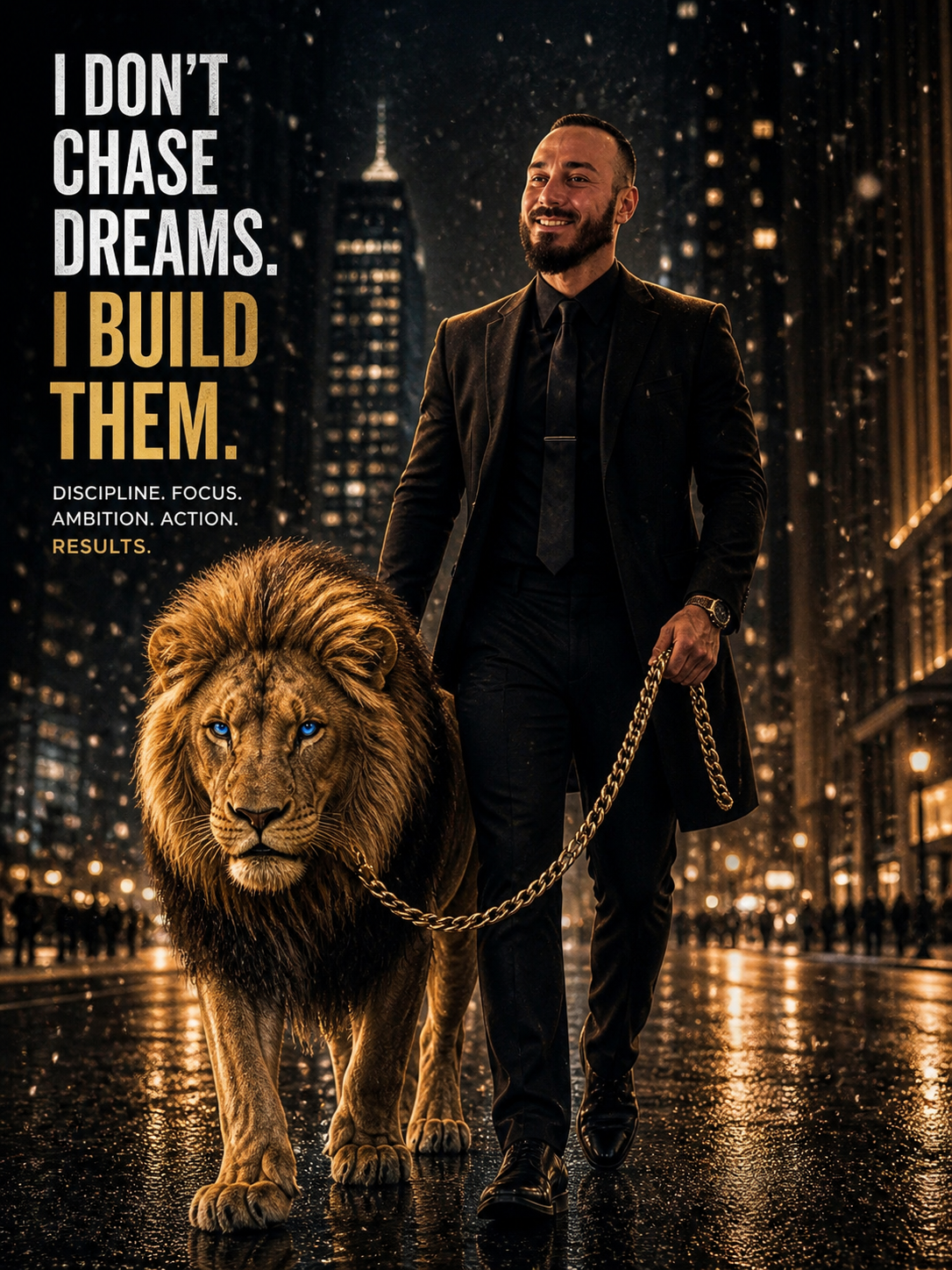 Caleb Conklin in a confident creator leadership visual